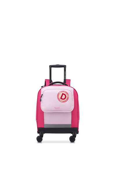 Delsey ACADEMIE TROLLY BAG 4-WHEELED PINK