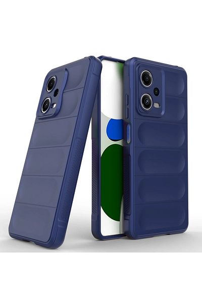 CepteToptan حافظة هاتف Xiaomi Poco X5 5G من السيليكون المثالي - أزرق داكن - MKİ2276-3040