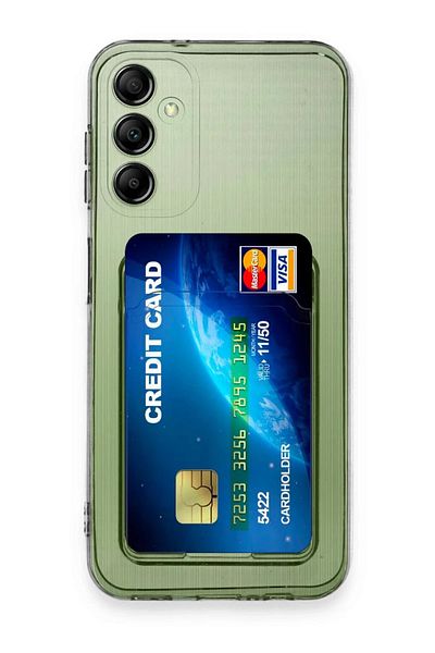 CepteToptan حافظة سامسونج جالاكسي A14 4G من السيليكون الشفاف - شفاف - MKİ4770-4551