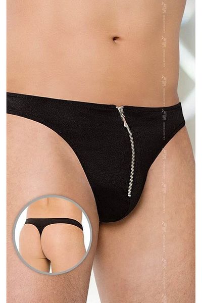 Softline Men's thong panties, model 4501, black XL
