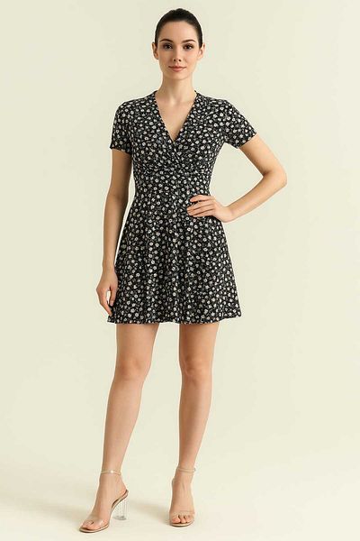 gigigiyim Daisy Patterned Helen Fabric Women's Dress