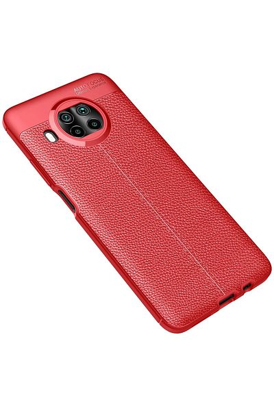 CepteToptan غطاء حماية لهاتف Xiaomi Mi 10T Lite - أحمر - MKİ5951-9187