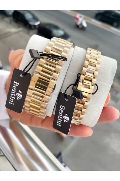 Bentini Couple Watch Men Women Wristwatch Lover Combination