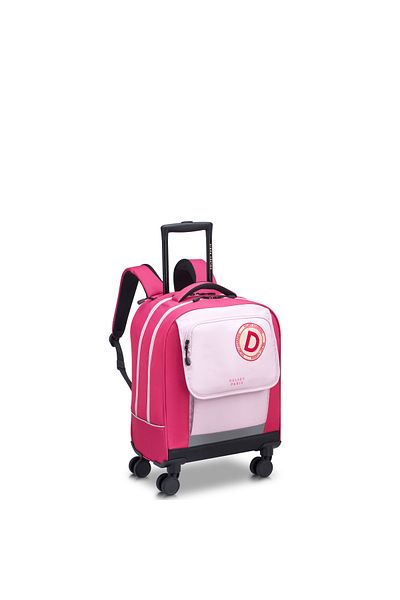 Delsey ACADEMIE TROLLY BAG 4-WHEELED PINK
