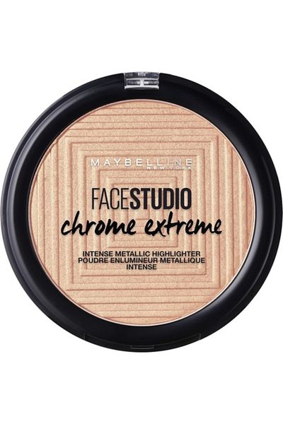 Maybelline New York Highlighting Powder, Maybelline, Master Chrome Extreme, Molten Gold