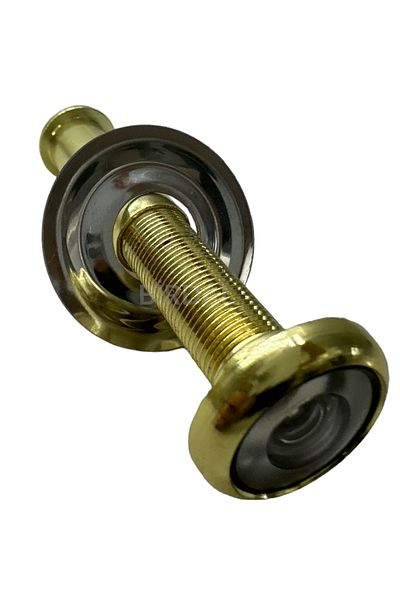 fiba teknik Golden Yellow Door Scope 50*75 Size. Suitable for Doors with Hole Diameter 1.5 Cm.