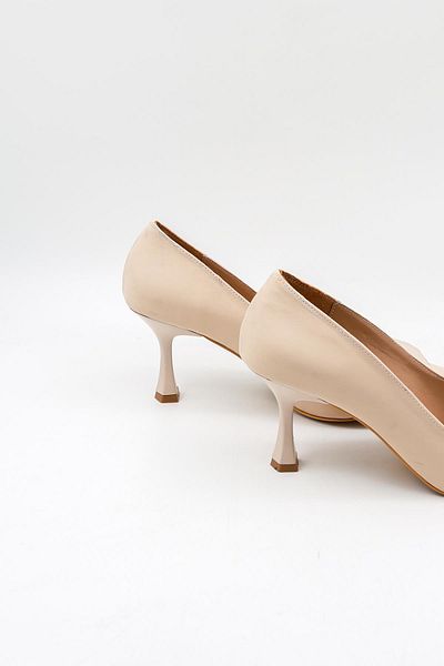 Park Moda Buckle Shoes Pm439 Beige Nubuck