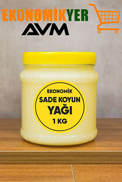 karacadağ EkonomikYer AVM – Saf Koyun Yağı 1 KG | Doğal – Katkısız – Yemeklik & Şifa Kullanımına Uygun