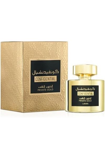 Maison Alhambra Lattafa Confidential Private Gold Eau de Parfum for Unisex 100 ml