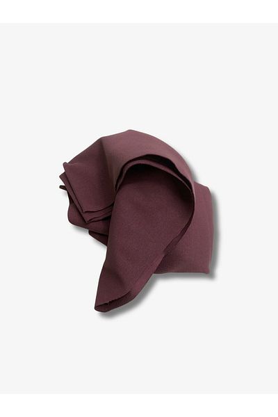 Yiğit Kumaş Ribana Fabric, Piece 40X190 cm Plum Color