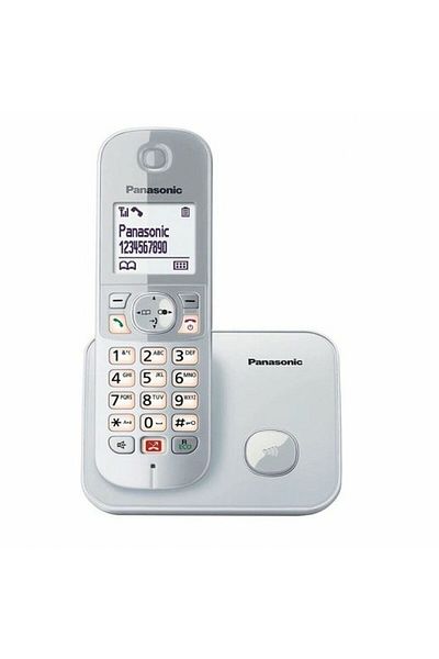 PANASONIC Panasonic KXTG6851SPS Cordless Phone LCD 1.8 inch Silver