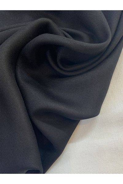 Yiğit Kumaş Black Viscose Fabric