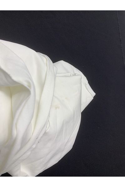 Yiğit Kumaş Ecru 2 Thread Flexible Cotton Fabric, Piece 120X180 cm