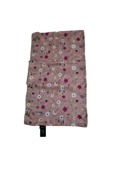 Bonjela Floral Patterned Cotton Shawl 16521-12 185X70