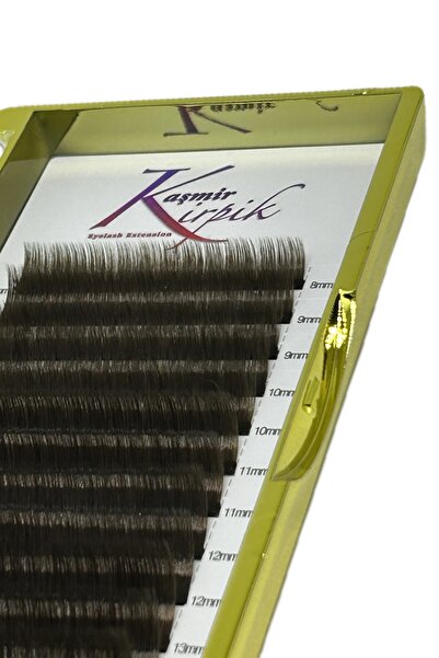 KAŞMİR KİRPİK Kaşmir Kirpik Çek Bırak Kahverengi C mix 0.05 mm mix kutu