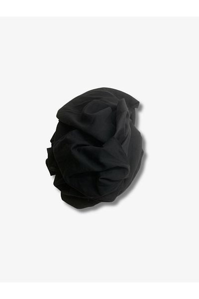 Yiğit Kumaş Flowing Flexible Suit Polyester Combed Fabric, Piece 120X160 cm Black Color