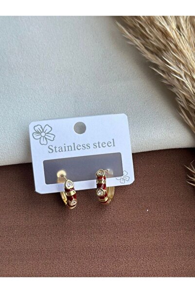 ŞİMŞEK KIRTASİYE BİJUTERİ Women's Earrings Natural Elegant and Cute Earrings ...