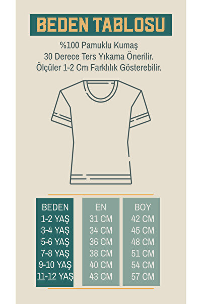 SEVBANO Vintage Spongebob Printed Unisex Cartoon Children's T-Shirt (Age 1-12)