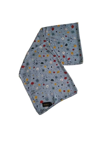 Bonjela Floral Patterned Cotton Shawl 16521-13 185X70