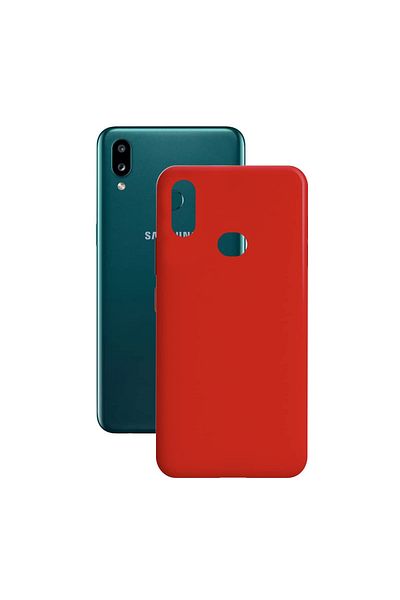 CONTACT Samsung Galaxy A10s Contact Silk TPU phone case, red