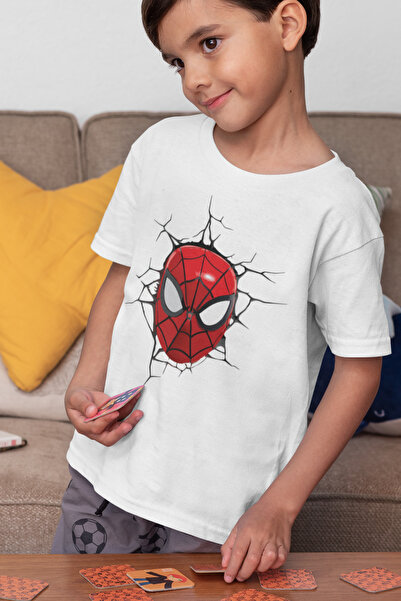 SEVBANO Spider-Man Hero Printed Unisex Spider-Man Movie Kids T-Shirt (1-12 Ye...