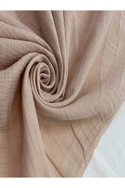 Yiğit Kumaş Beige Muslin Fabric