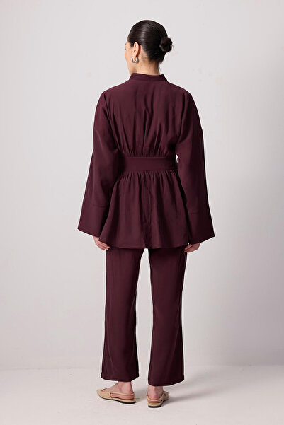 Touché Privé Wide Belt Tunic Pants Set