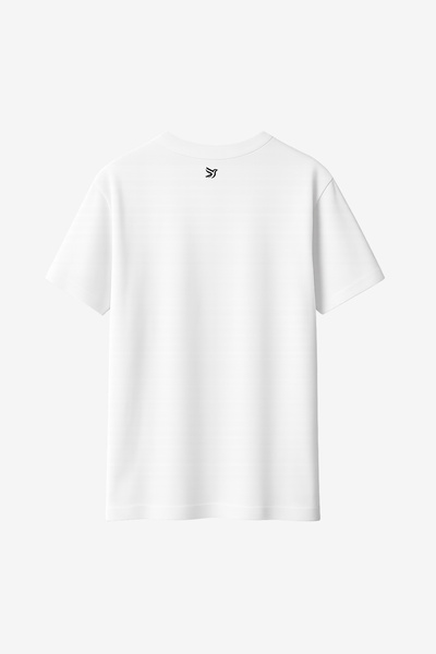 FANA Women's White T-Shirt Retro Minimal Pixel Raccoon Printed Summer T-Shirt