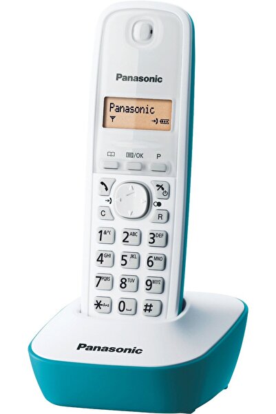 PANASONIC Ασύρματο τηλέφωνο Panasonic KX-TG1611, μαύρο