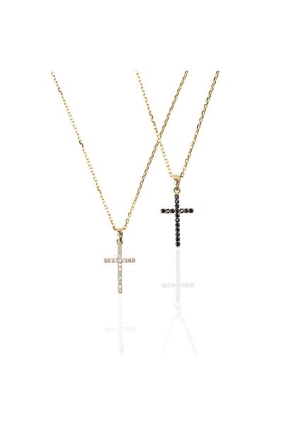 Unika Lant aur 14K Double Sided Cross