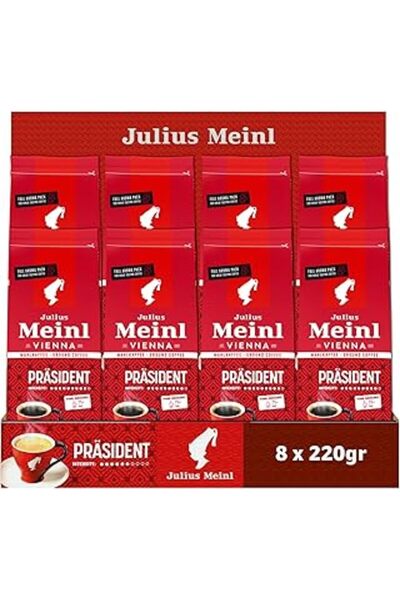 ASİTAN قهوة مفلترة مطحونة من جوليوس مينل بريزيدنت، 220 جرام