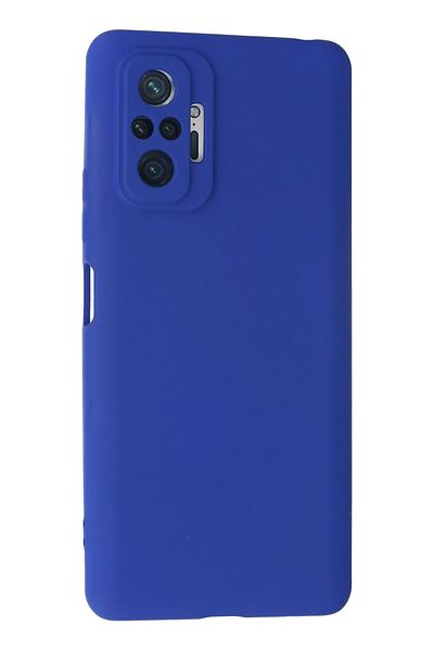 CepteToptan جراب هاتف Xiaomi Redmi Note 10 Pro من السيليكون الأول - أزرق داكن - MKİ1059-1206
