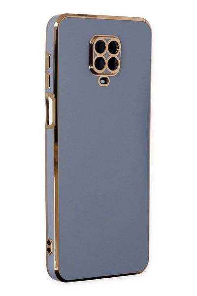 CepteToptan جراب هاتف Xiaomi Redmi Note 9 Pro من السيليكون - أزرق - MKİ4859-7505