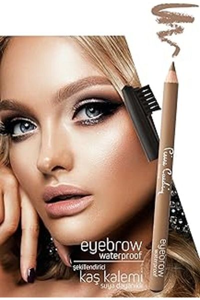 Mu Art Ahşap Pierre Cardi Eyebrow Waterproof Shaping Eyebrow Pencil