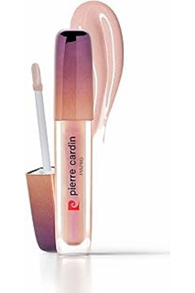 Mu Art Ahşap Pierre Cardi Shimmerig Lipgloss Pearlescent Shiny Liquid Lipstick Champua Rek 5ml