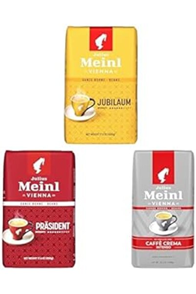 ASİTAN مجموعة القهوة الفاخرة من يوليوس مينل (2 × 500 جرام + 1 كجم)