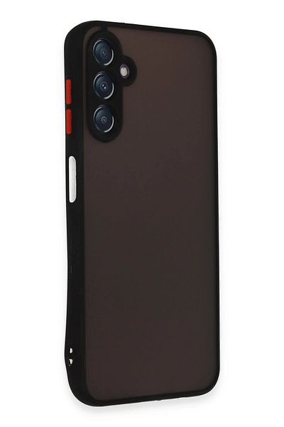 CepteToptan حافظة سامسونج جالاكسي A24 4G غطاء سيليكون مونتريال - أسود - MKİ5904-5597