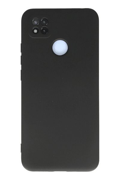 CepteToptan جراب هاتف Xiaomi Redmi 9C مصنوع من السيليكون المخملي الداخلي - رمادي - MKİ3373-9076