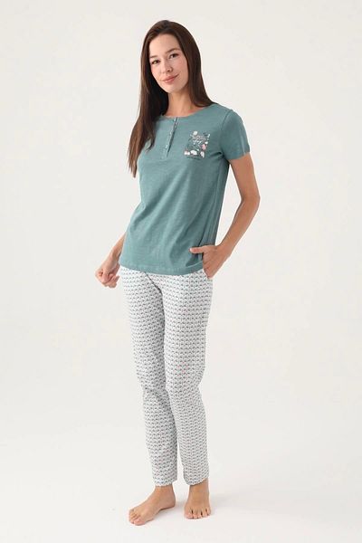 Arnetta Women's Double Suit - Pastel Green