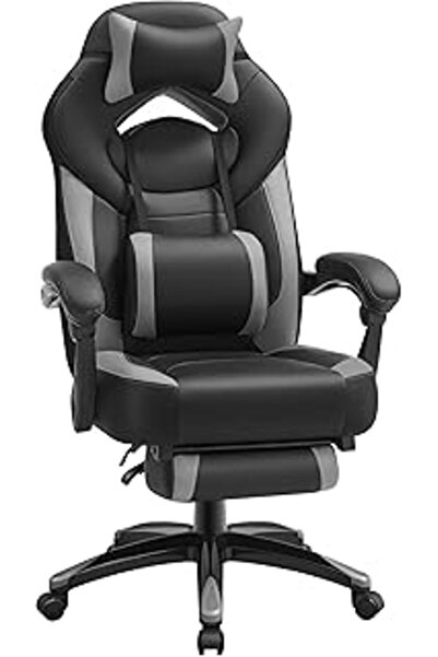 Genel Markalar Songmics Yönetici Ofis Koltuğu, Ergonomik, Siyah, Gri Obg77Bg
