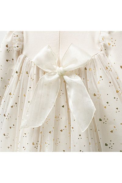 NoyNoy Baby Noynoy Girl's Gilded Tulle Dress