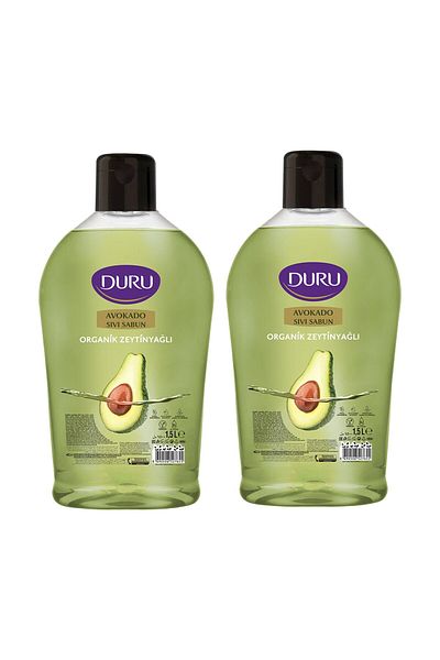 Duru Liquid Soap Organic Content Avocado 1500 ml X 2 Pcs
