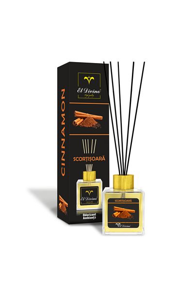 DİVİNO Air freshener with sticks Cinnamon 100ML