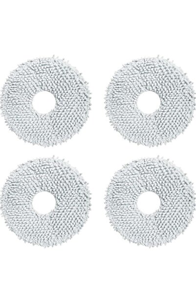 LİN GRUP Roborock Q Revo S - Q Revo maxV - Q Revo Curv uyumlu mop paspas 4 adet