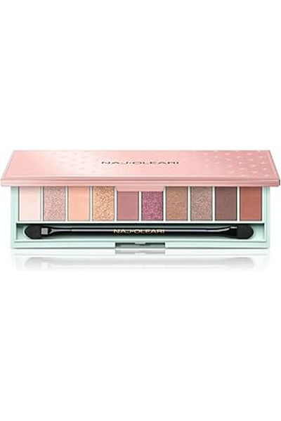 Mu Art Ahşap Naj Oleari Wonder Look Eyeshadow Palette 02 Pink Eyeshadow Palette