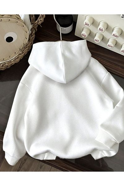 COHERENT Unisex Men/Women Milan Colorful Custom Printed Cotton Oversize Hooded Sweatshirt