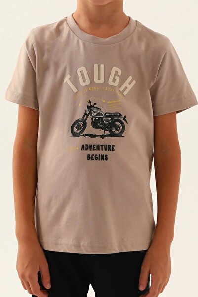 Arnetta Father Son Bermuda Suit - Sand