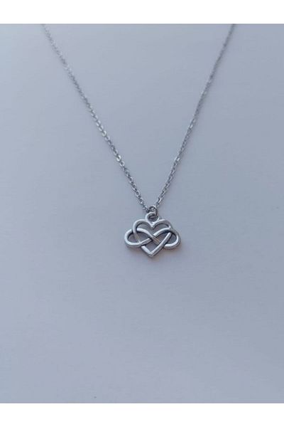 VerdeHome Silver Color – Elegant and Stylish Necklace with Clover, Infinite Heart, Heart, Butterfly and Rabbit Design
