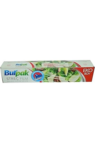 Genel Markalar Burpak Streç Film 45 Cm Eko Boy Kayar Bıçak Hediyeli
