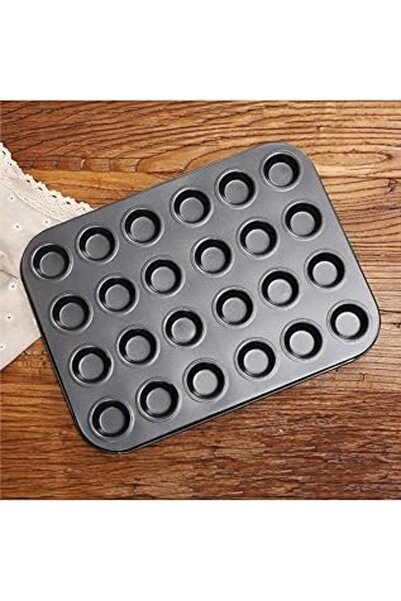 Genel Markalar Xesha Muffin Kalıbı 24 Bölmeli Tartolet Kalıbı 24Lü Kek Kalıbı Çok Amaçlı Kalıp